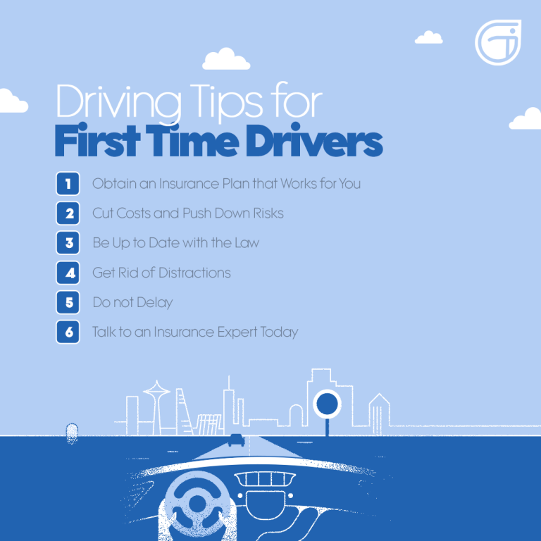 First Time Driver Insurance Tips Driving Tips for First Time Drivers (Infographics) - GetInsurance