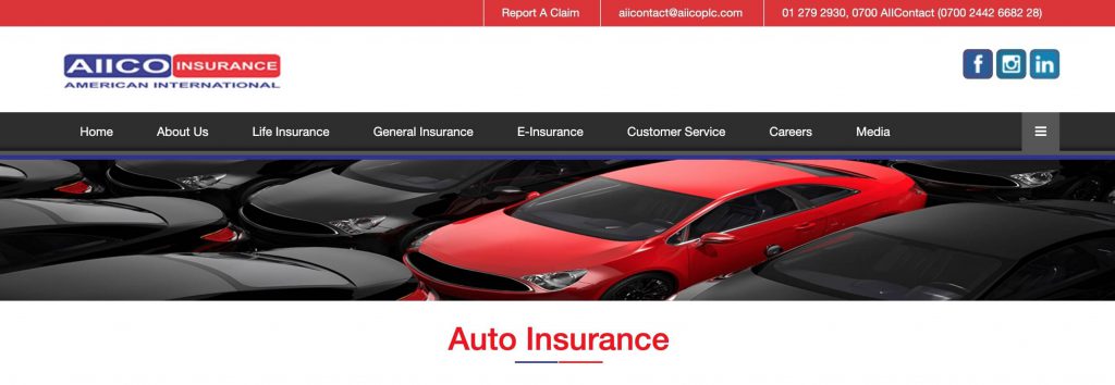 aiico motor car insurance in Nigeria