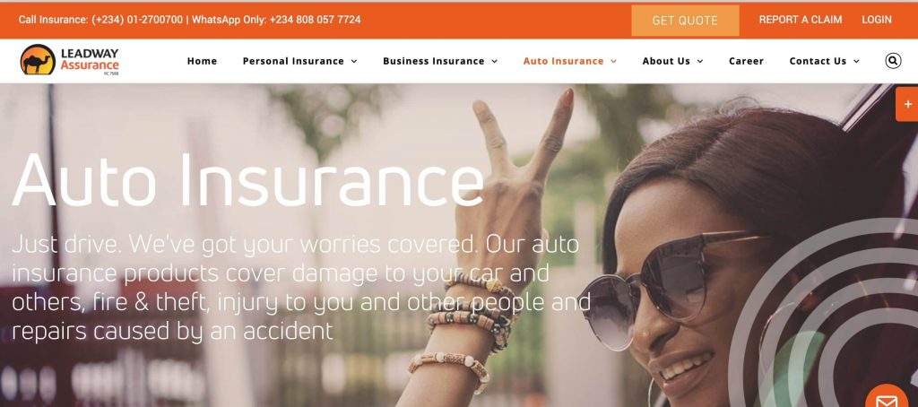 leadway car insurance in Nigeria