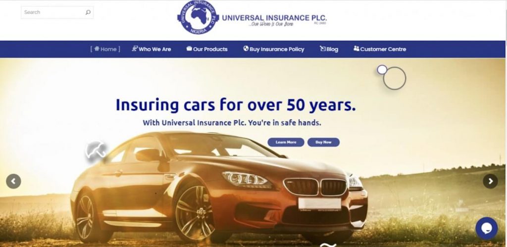 universal insurance plc