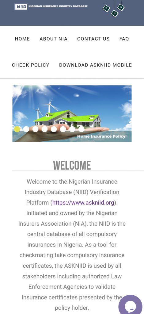 Nigeria Insurance Industry Database 
